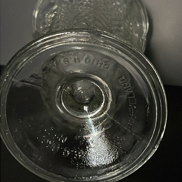 EO Brody Footed Glass Vase USA Vintage Floral Collectible Glassware - Picture 8 of 8